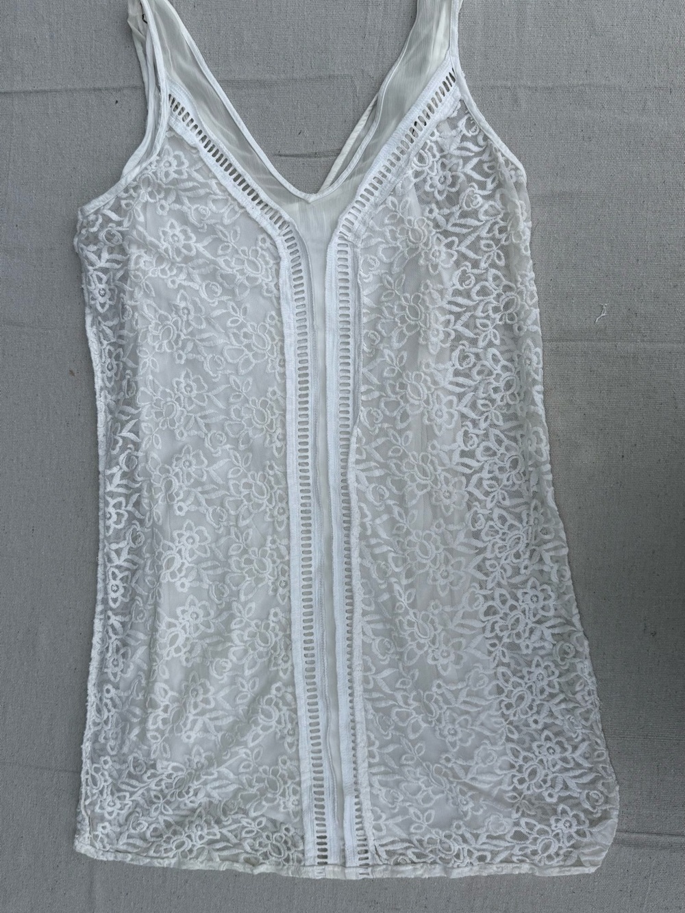 Abercrombie & Fitch White Lace dress